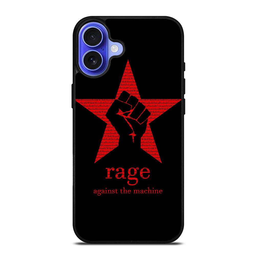 RAGE AGAINST THE MACHINE 3 iPhone 16 Case Cover