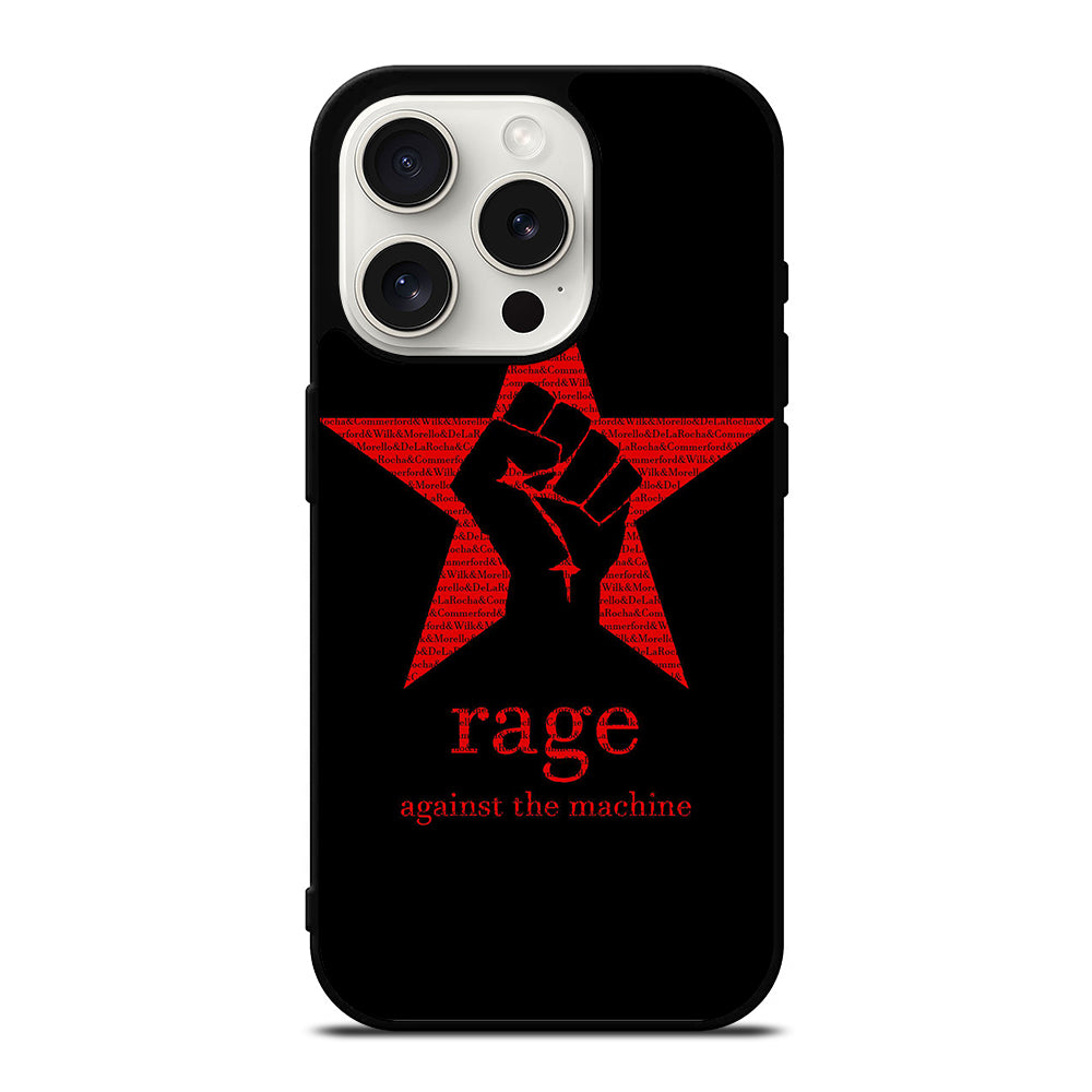 RAGE AGAINST THE MACHINE 3 iPhone 15 Pro Case Cover