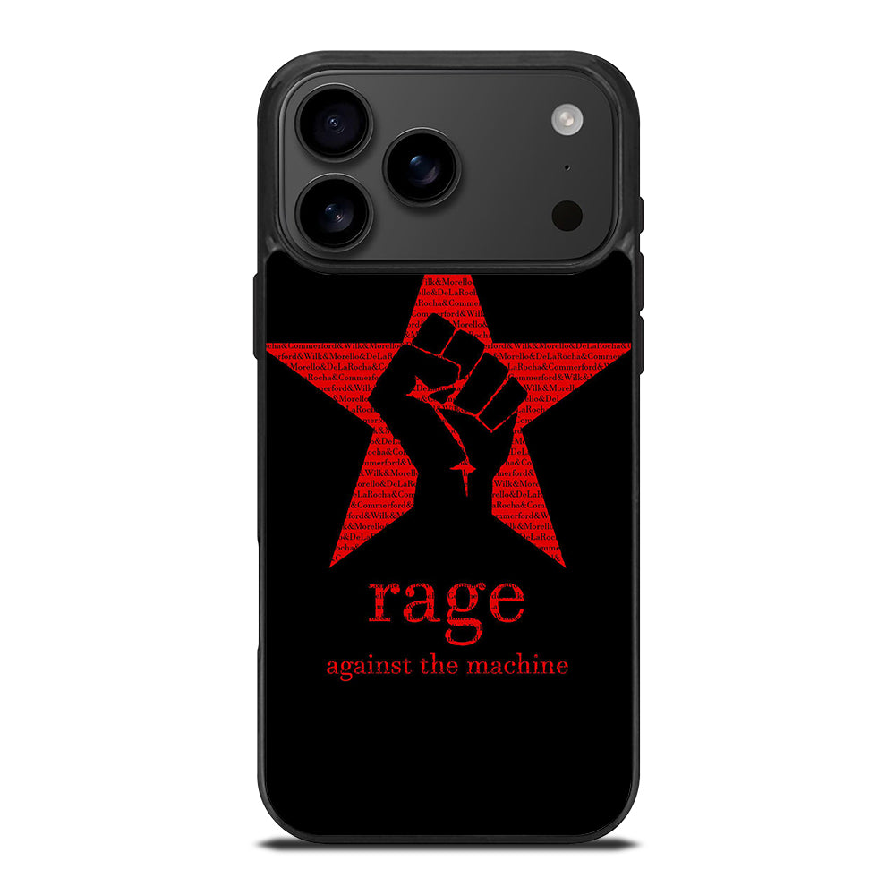 RAGE AGAINST THE MACHINE 3 iPhone 17 Pro Max Case Cover