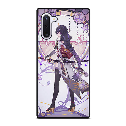 RAIDEN SHOGUN GENSHIN IMPACT GAME 1 Samsung Galaxy Note 10 Case Cover
