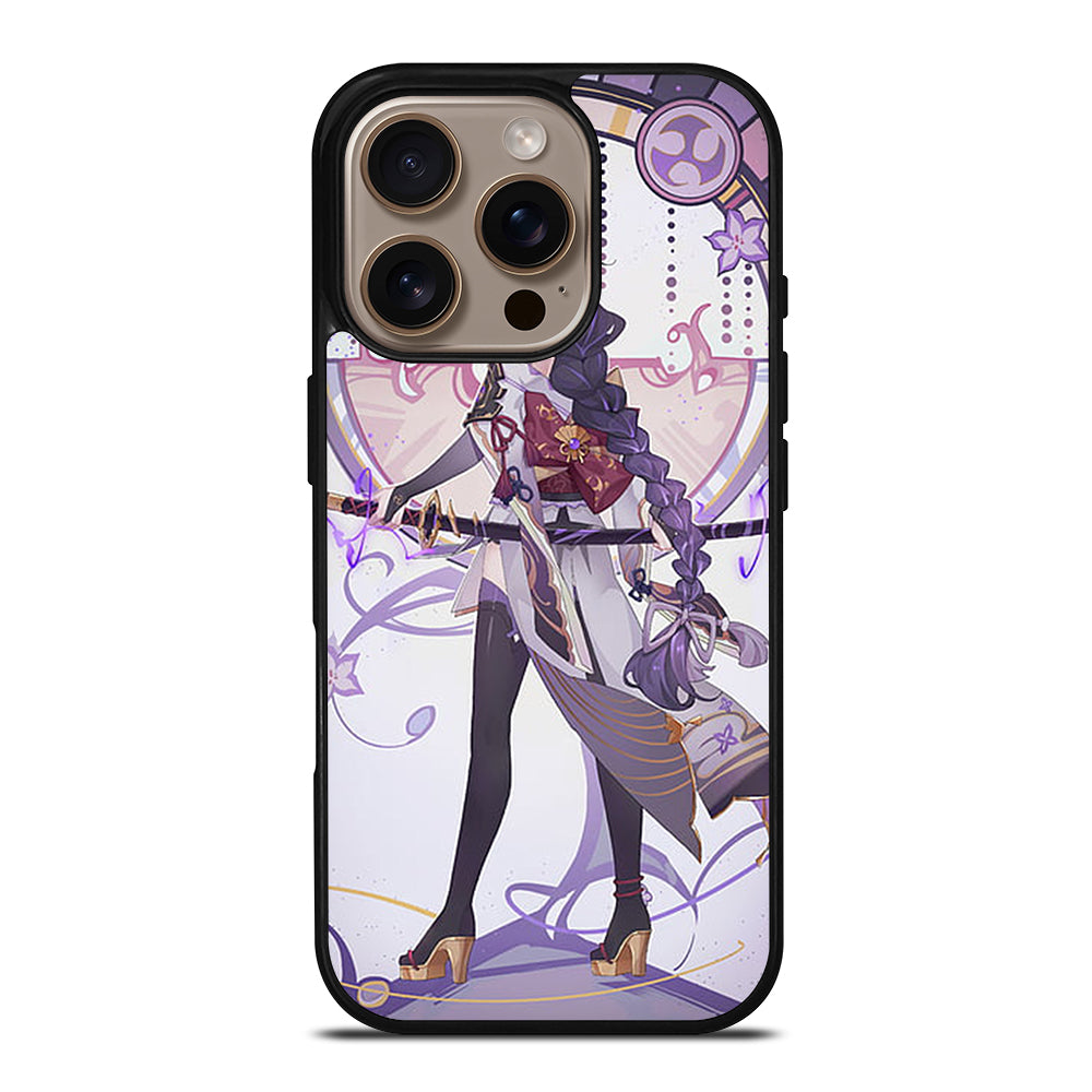 RAIDEN SHOGUN GENSHIN IMPACT GAME 1 iPhone 16 Pro Case Cover