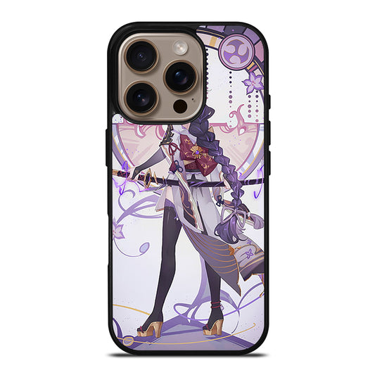 RAIDEN SHOGUN GENSHIN IMPACT GAME 1 iPhone 16 Pro Case Cover