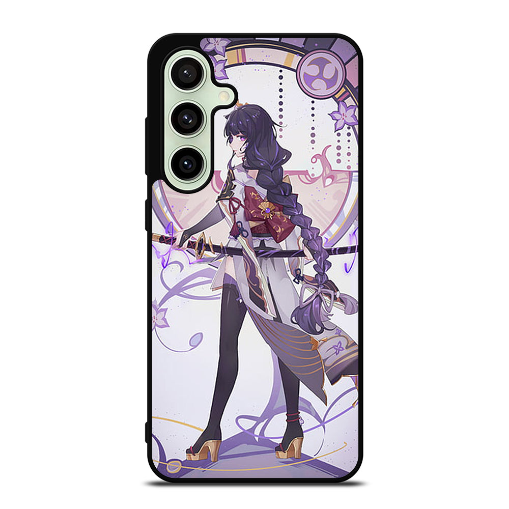 RAIDEN SHOGUN GENSHIN IMPACT GAME 1 Samsung Galaxy S24 FE Case Cover