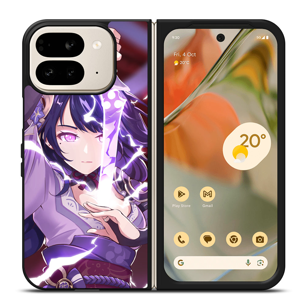 RAIDEN SHOGUN GENSHIN IMPACT GAME 2 Google Pixel 9 Pro Fold Case Cover