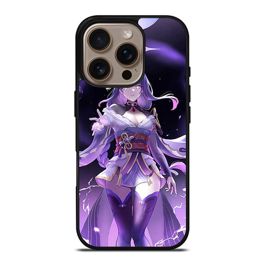 RAIDEN SHOGUN GENSHIN IMPACT GAME 3 iPhone 16 Pro Case Cover
