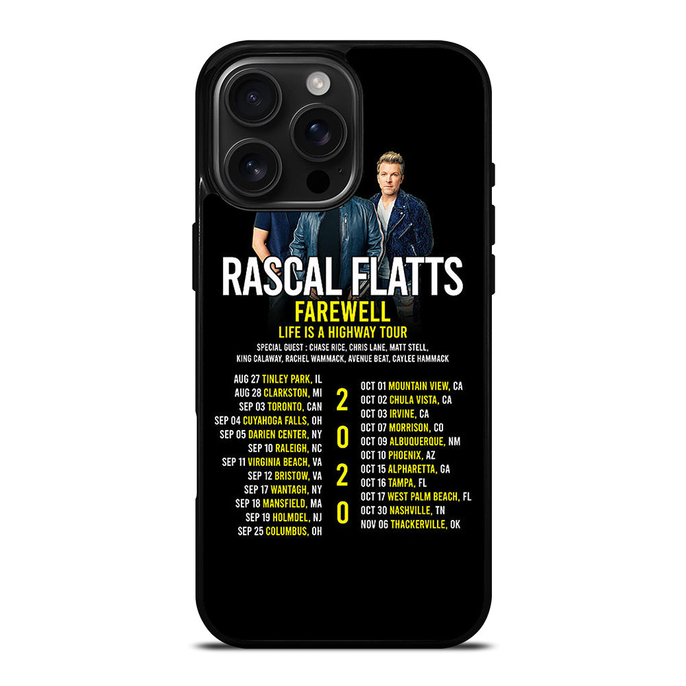 RASCAL FLATTS BAND iPhone 16 Pro Max Case Cover