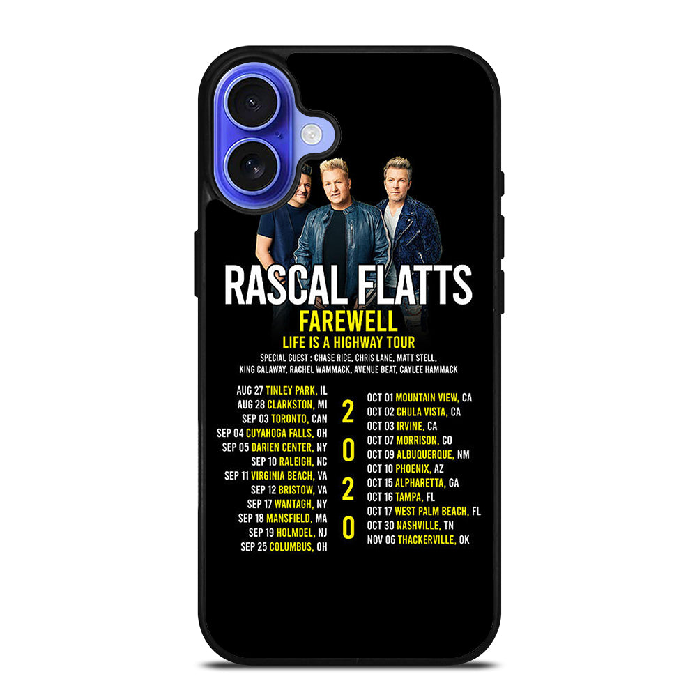 RASCAL FLATTS BAND iPhone 16 Case Cover