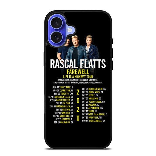 RASCAL FLATTS BAND iPhone 16 Case Cover