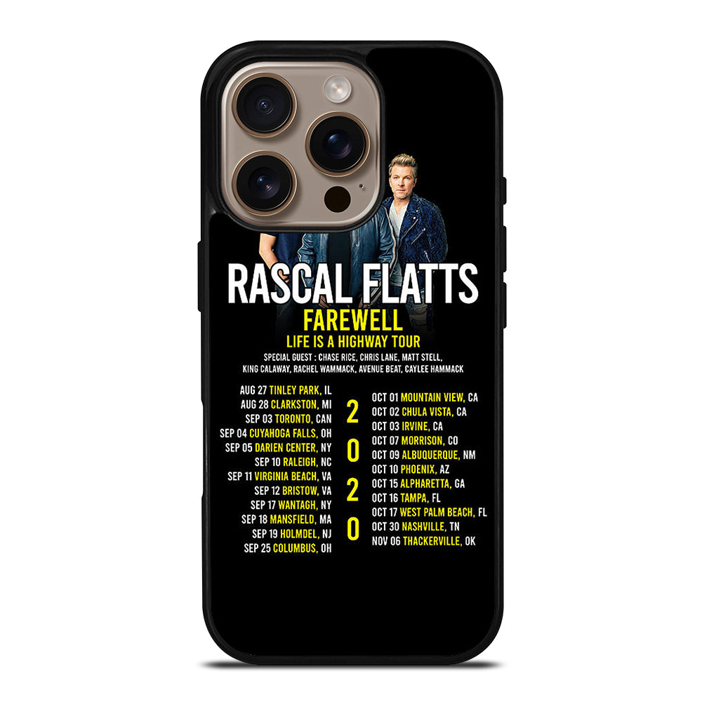 RASCAL FLATTS BAND iPhone 16 Pro Case Cover