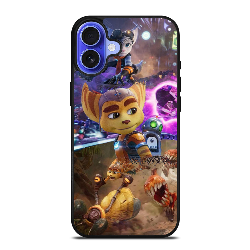 RATCHET AND CLANK VIDEO GAMES 1 iPhone 16 Case Cover