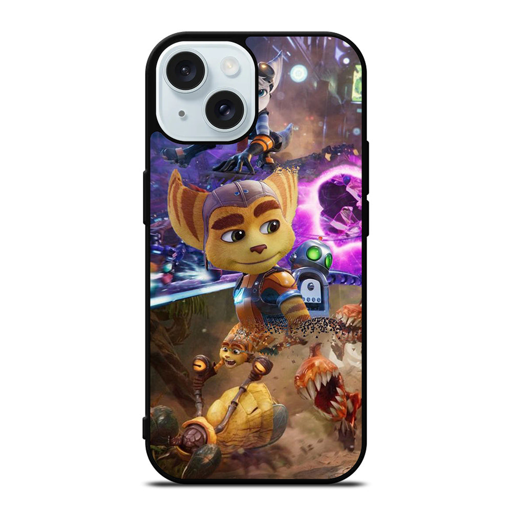 RATCHET AND CLANK VIDEO GAMES 1 iPhone 15 Case Cover