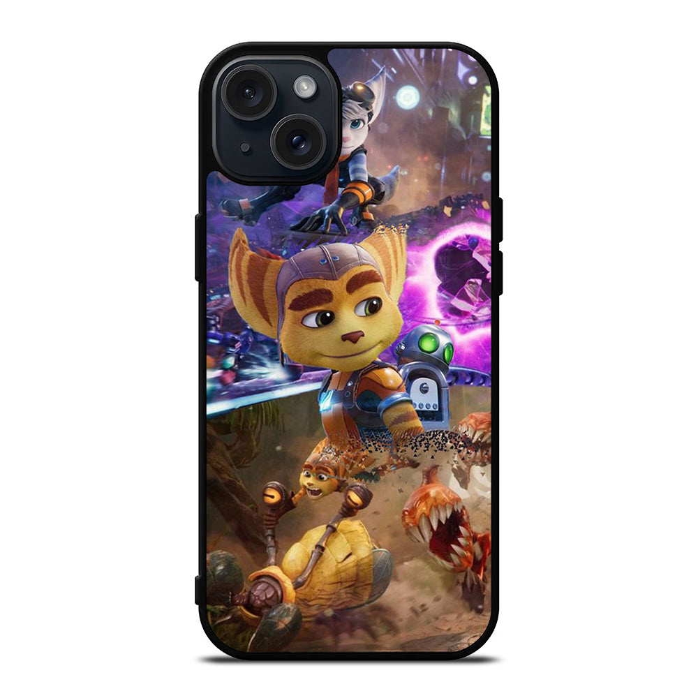 RATCHET AND CLANK VIDEO GAMES 1 iPhone 15 Plus Case Cover