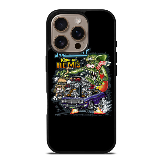 RAT FINK MOPAR 3 iPhone 16 Pro Case Cover
