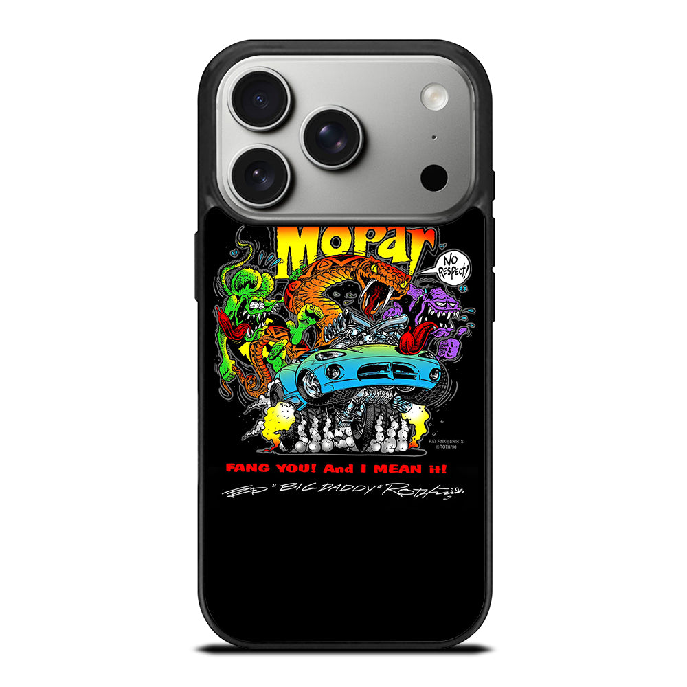 RAT FINK MOPAR 4 iPhone 17 Pro Case Cover