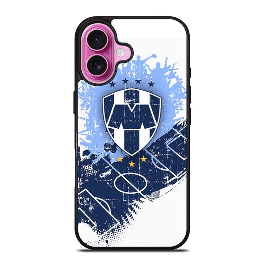 RAYADOS MONTERREY FOOTBALL LOGO 2 iPhone 16 Plus Case Cover