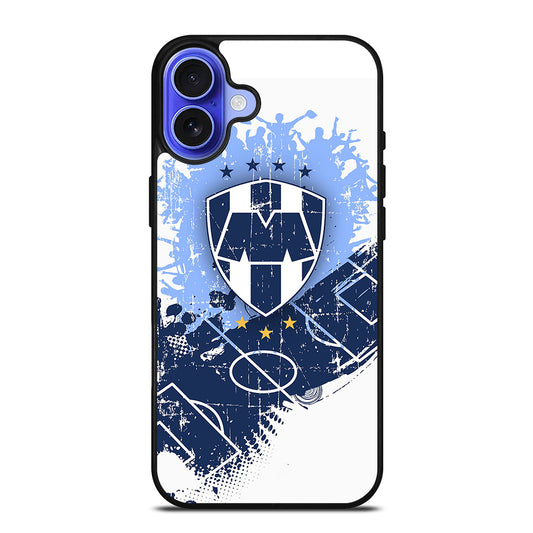 RAYADOS MONTERREY FOOTBALL LOGO 2 iPhone 16 Case Cover
