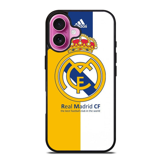 REAL MADRID CF iPhone 16 Plus Case Cover