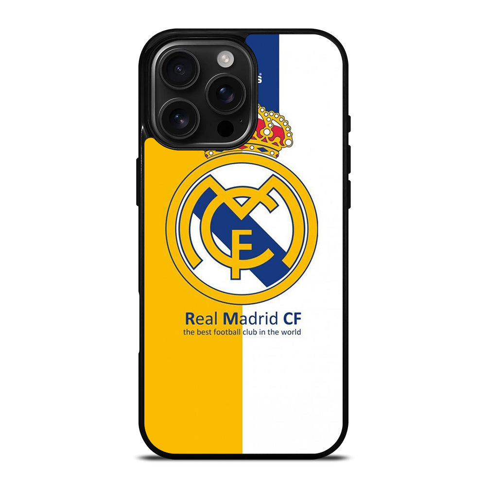 REAL MADRID CF iPhone 16 Pro Max Case Cover
