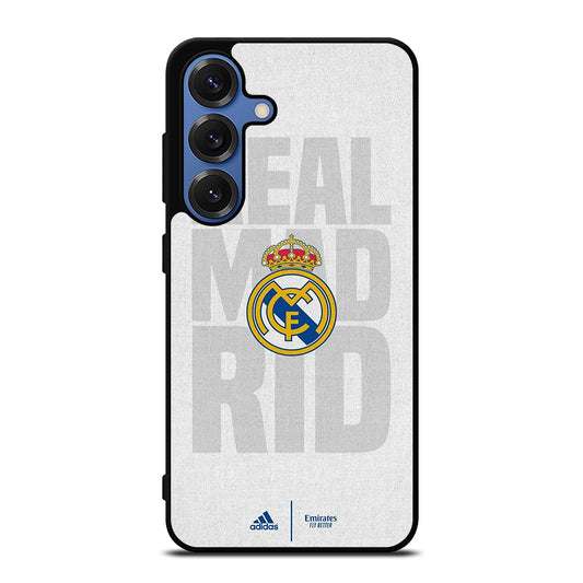 REAL MADRID FC SOCCER LOGO Samsung Galaxy S25 Case Cover