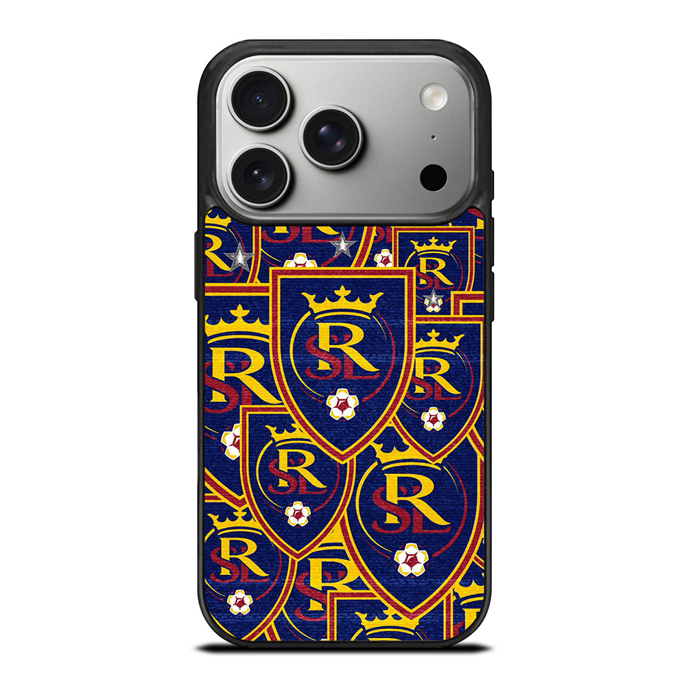 REAL SALT LAKE LOGO PATTERN iPhone 17 Pro Case Cover