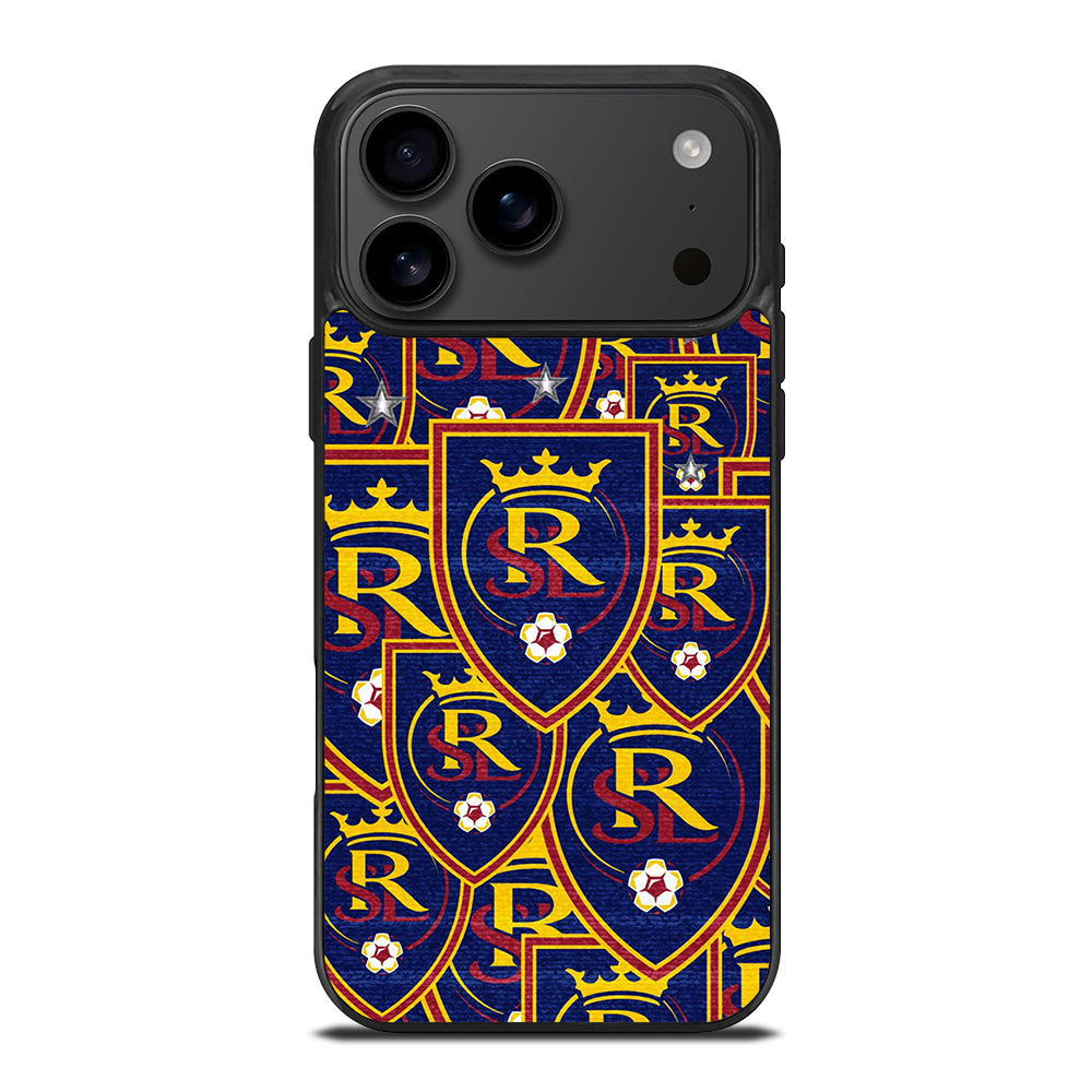 REAL SALT LAKE LOGO PATTERN iPhone 17 Pro Max Case Cover