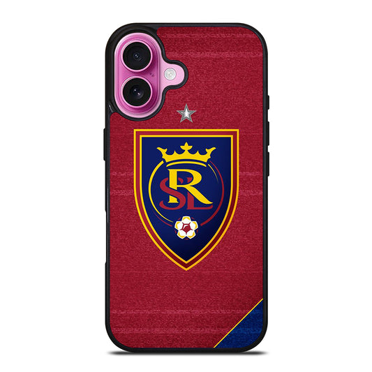 REAL SALT LAKE SOCCER ICON iPhone 16 Plus Case Cover
