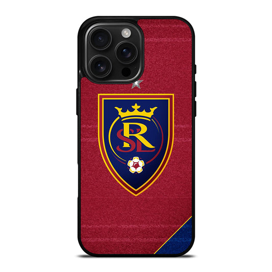 REAL SALT LAKE SOCCER ICON iPhone 16 Pro Max Case Cover