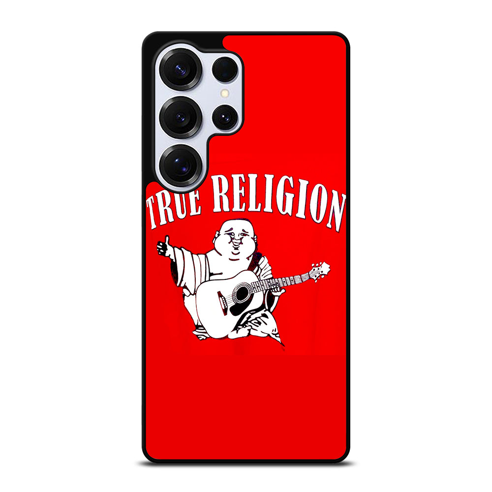 RED BIG BUDDHA TRUE RELIGION LOGO 2 Samsung Galaxy S25 Ultra Case Cover