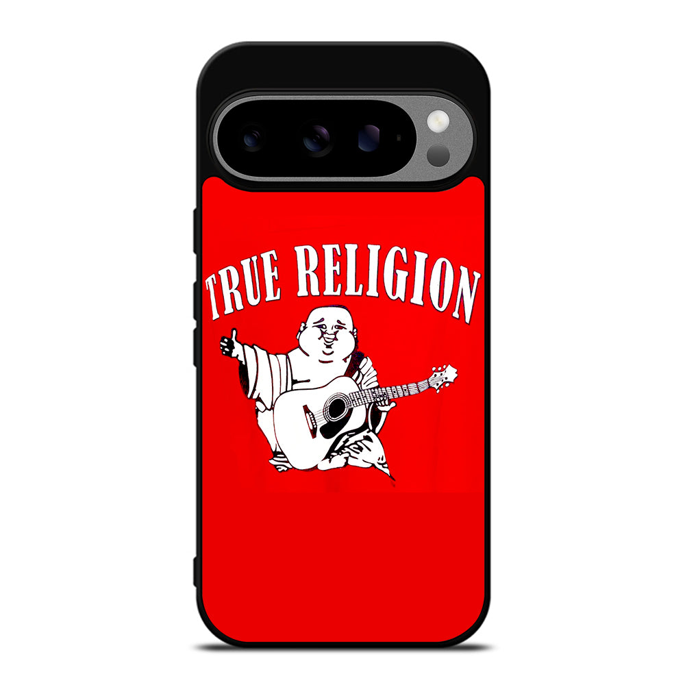 RED BIG BUDDHA TRUE RELIGION LOGO 2 Google Pixel 9 Pro XL Case Cover