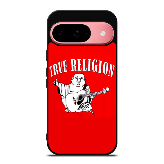 RED BIG BUDDHA TRUE RELIGION LOGO 2 Google Pixel 9 Case Cover