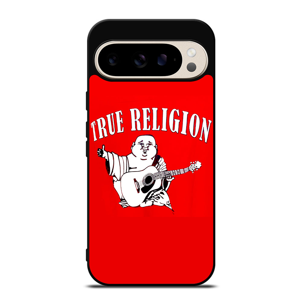 RED BIG BUDDHA TRUE RELIGION LOGO 2 Google Pixel 9 Pro Case Cover