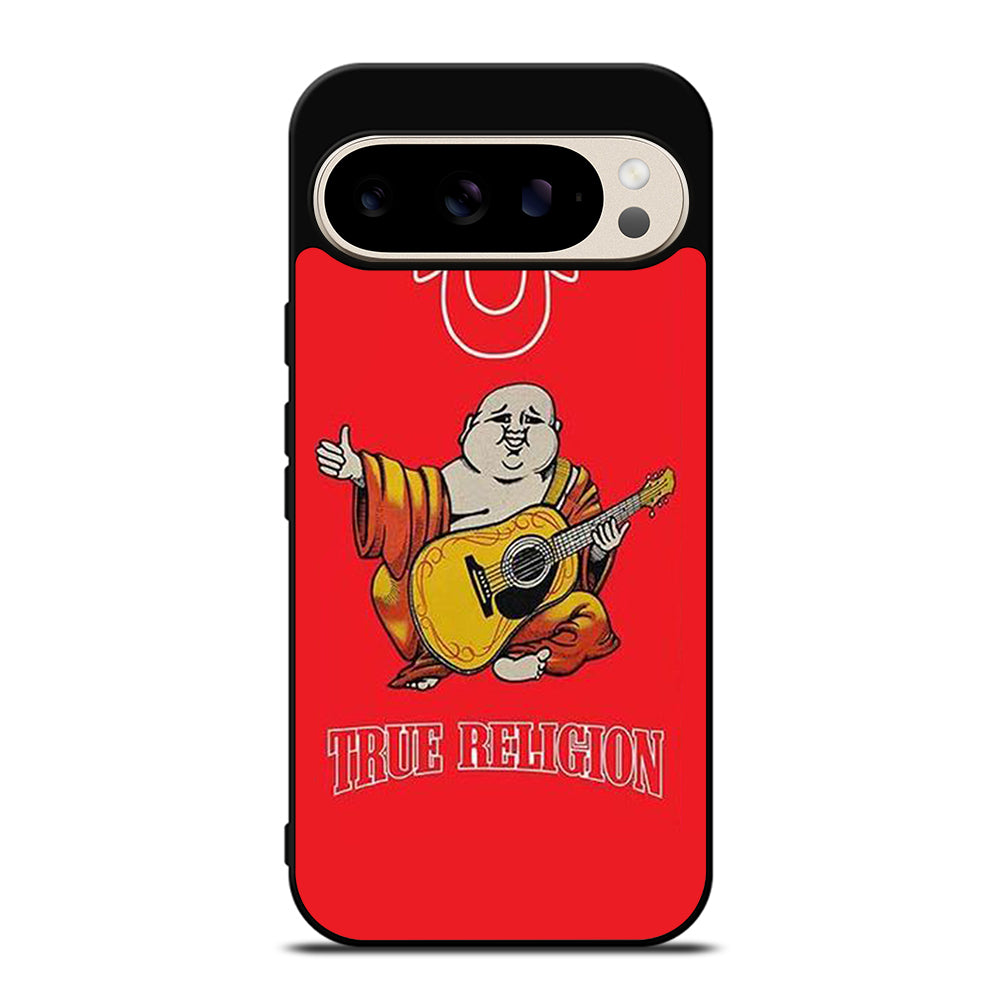 RED BIG BUDDHA TRUE RELIGION LOGO 3 Google Pixel 9 Pro Case Cover