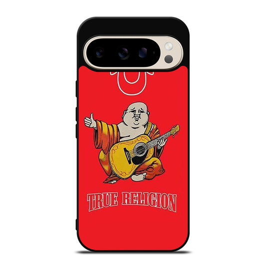 RED BIG BUDDHA TRUE RELIGION LOGO 3 Google Pixel 9 Pro Case Cover