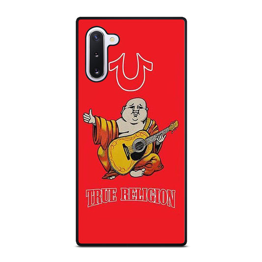 RED BIG BUDDHA TRUE RELIGION LOGO 3 Samsung Galaxy Note 10 Case Cover