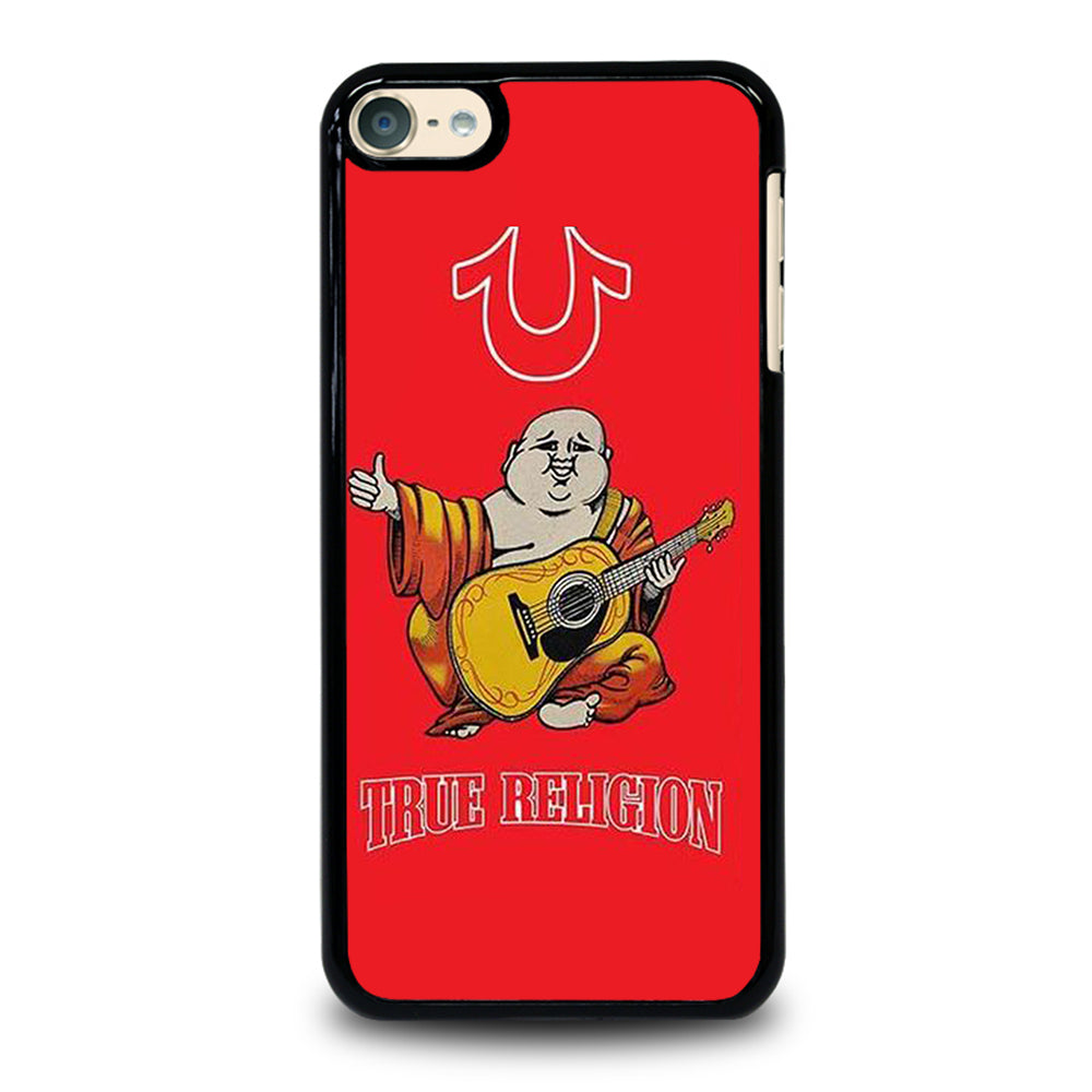 RED BIG BUDDHA TRUE RELIGION LOGO 3 iPod Touch 6 Case Cover