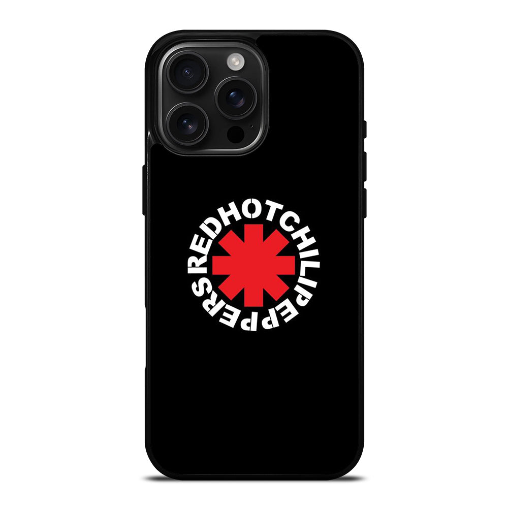 RED HOT CHILI PEPPERS ROCK BAND LOGO iPhone 16 Pro Max Case Cover
