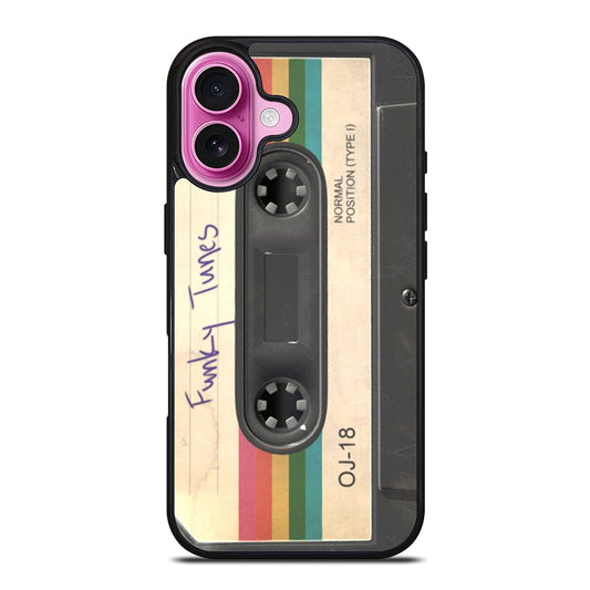 RETRO CASSETTE TAPE RETRO 1 iPhone 16 Plus Case Cover