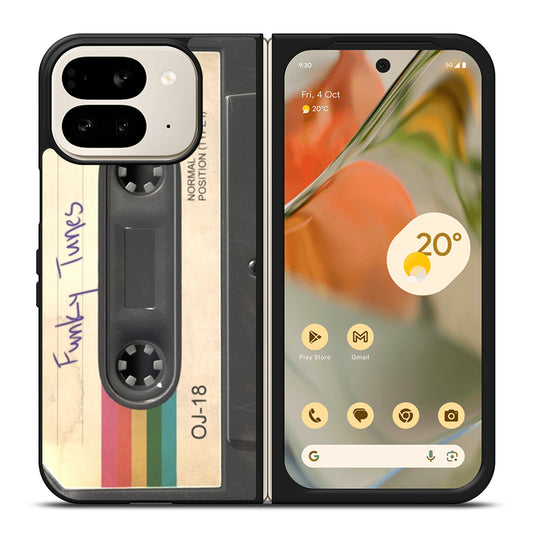 RETRO CASSETTE TAPE RETRO 1 Google Pixel 9 Pro Fold Case Cover