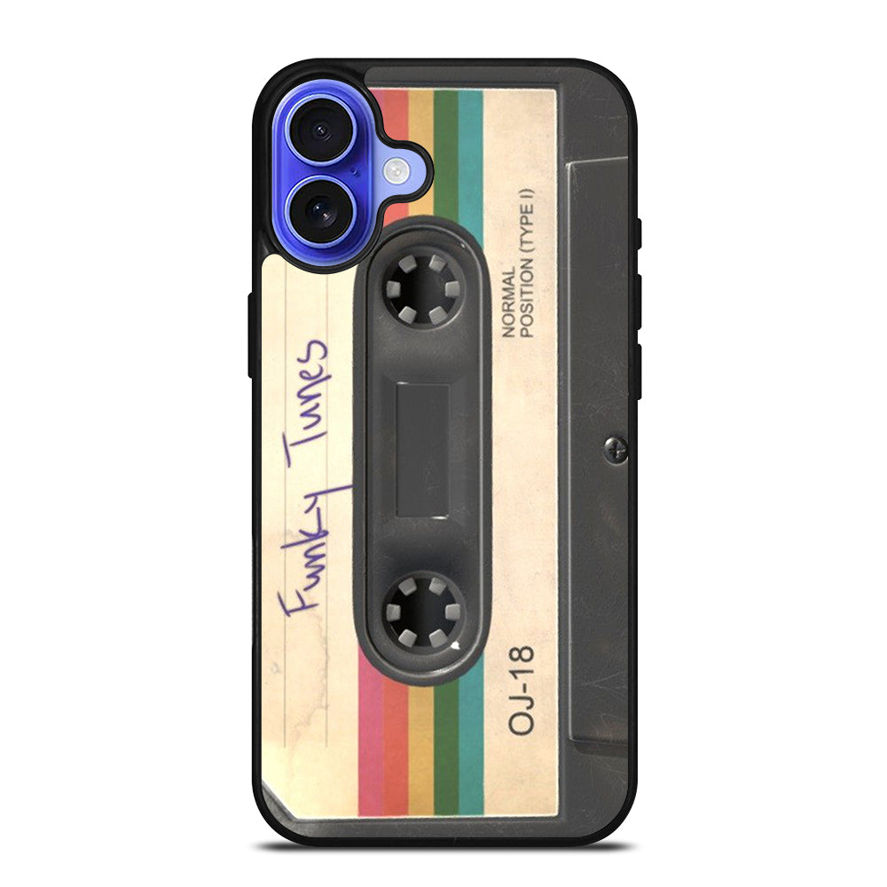 RETRO CASSETTE TAPE RETRO 1 iPhone 16 Case Cover