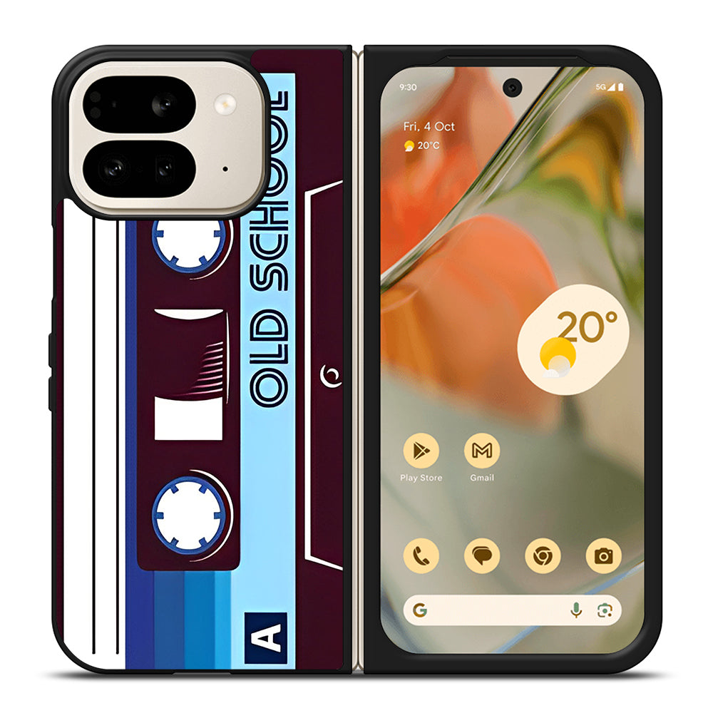 RETRO CASSETTE TAPE RETRO 2 Google Pixel 9 Pro Fold Case Cover