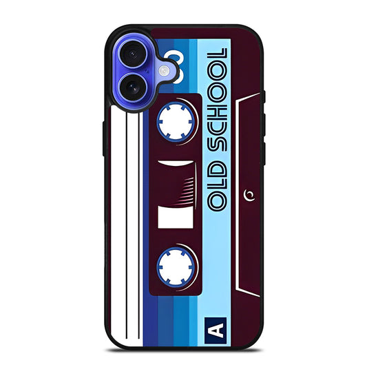 RETRO CASSETTE TAPE RETRO 2 iPhone 16 Case Cover