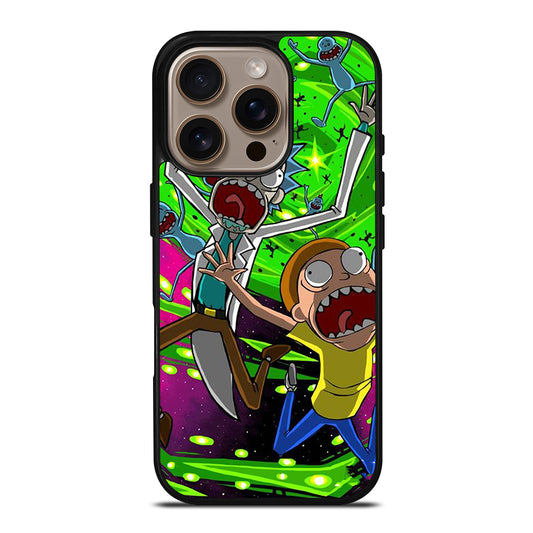RICK AND MORTY CARTOON SERIES iPhone 16 Pro Case Cover