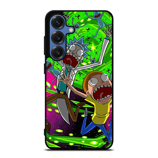 RICK AND MORTY CARTOON SERIES Samsung Galaxy S25 Case Cover