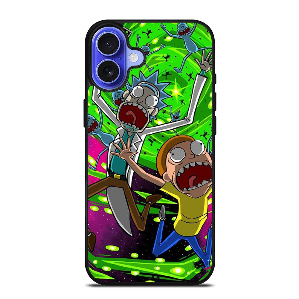 RICK AND MORTY CARTOON SERIES iPhone 16 Case Cover