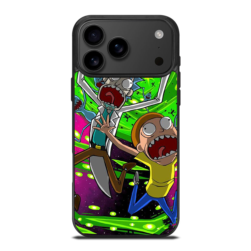 RICK AND MORTY CARTOON SERIES iPhone 17 Pro Max Case Cover