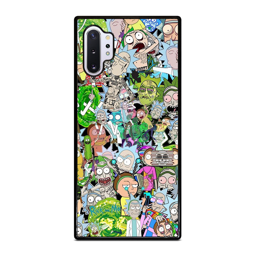 RICK AND MORTY COLLAGE CARTOON Samsung Galaxy Note 10 Plus Case Cover