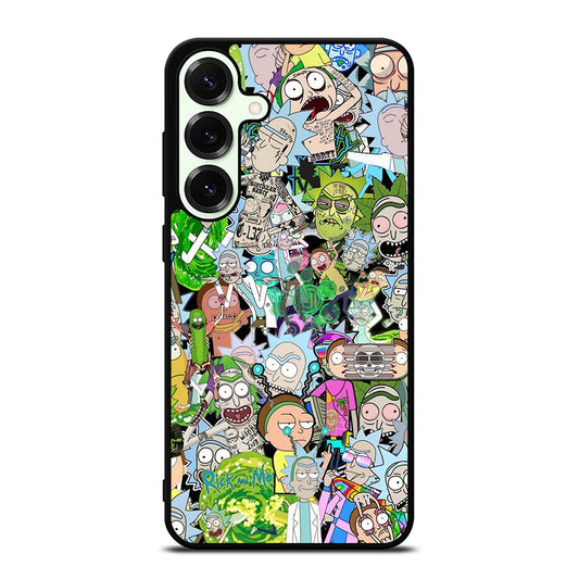 RICK AND MORTY COLLAGE CARTOON Samsung Galaxy S26 Plus Case Cover