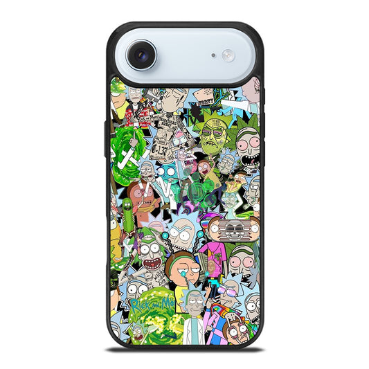 RICK AND MORTY COLLAGE CARTOON iPhone Air Case Cover