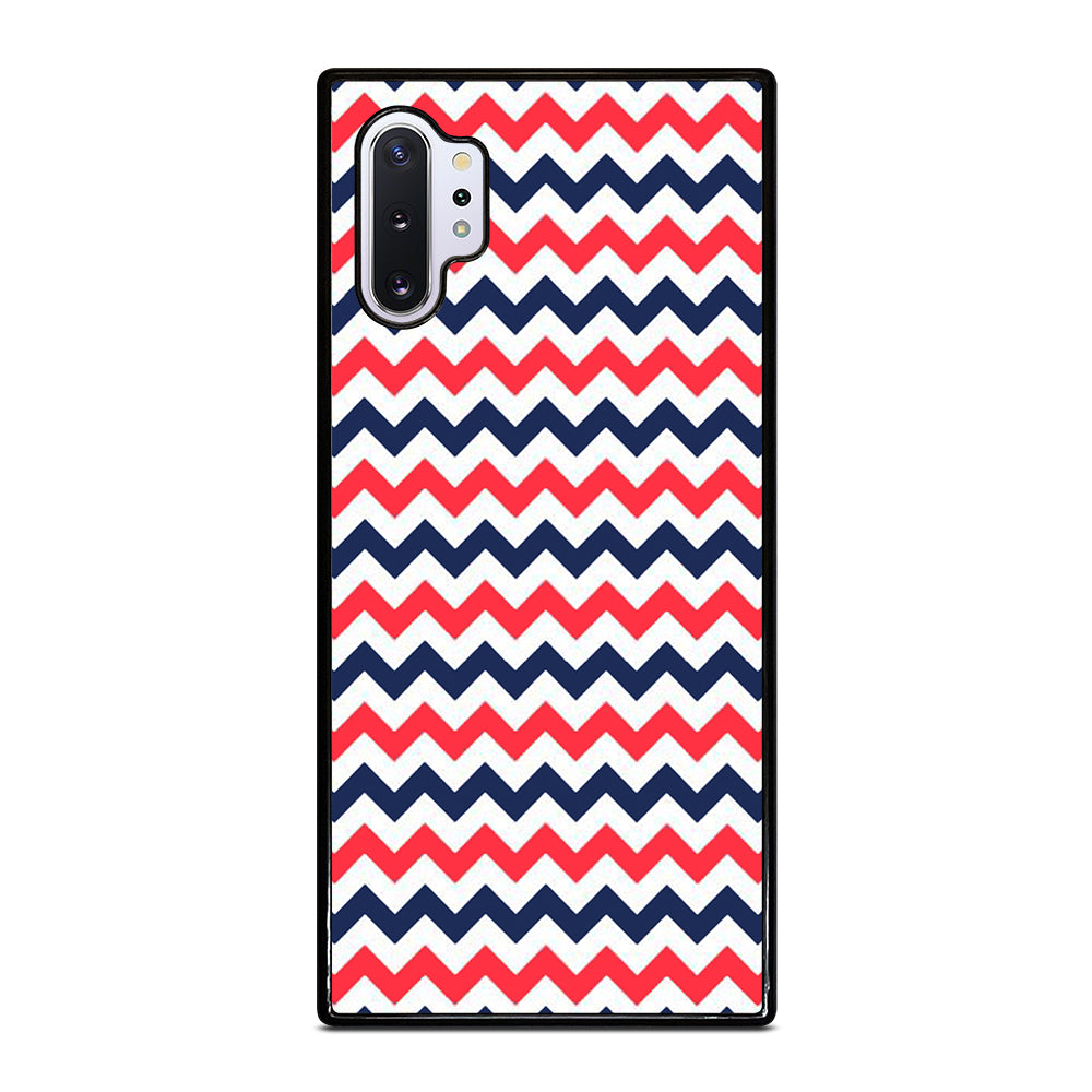 RILEY BLAKE CHEVRON PATTERN 4 Samsung Galaxy Note 10 Plus Case Cover