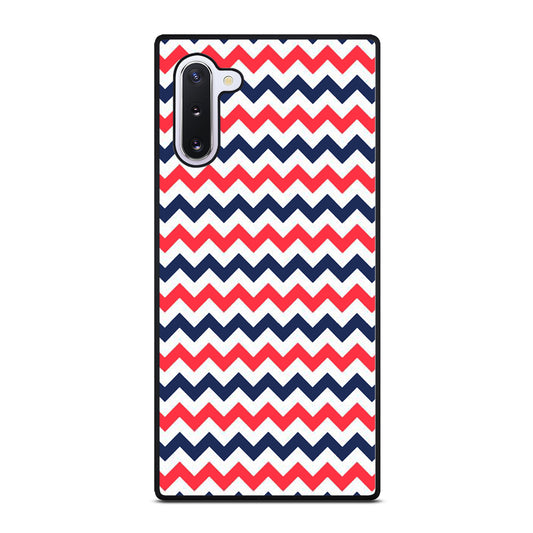 RILEY BLAKE CHEVRON PATTERN 4 Samsung Galaxy Note 10 Case Cover